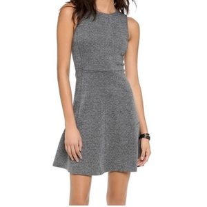 Theory Nikay D Kenmore Tweed Dress Black/White 8